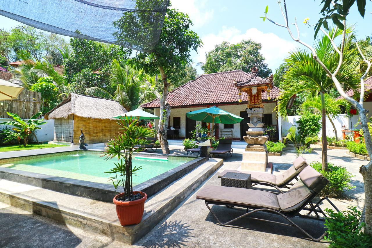 Sunjaya Kubu Guesthouse Lembongan Exterior foto